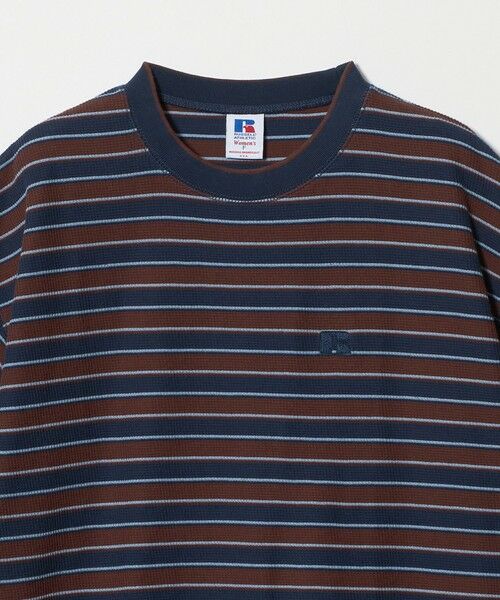 BEAUTY&YOUTH UNITED ARROWS / ビューティー&ユース ユナイテッドアローズ カットソー | 【別注】＜RUSSELL ATHLETIC＞ワッフル ショートスリーブ Tシャツ | 詳細16