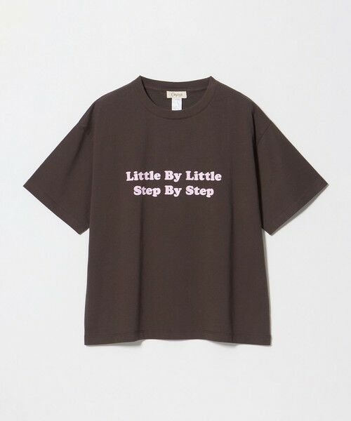 BEAUTY&YOUTH UNITED ARROWS / ビューティー&ユース ユナイテッドアローズ カットソー | 【別注】＜OAFISH＞ワイド ショートスリーブTシャツ（MD.BROWN）
