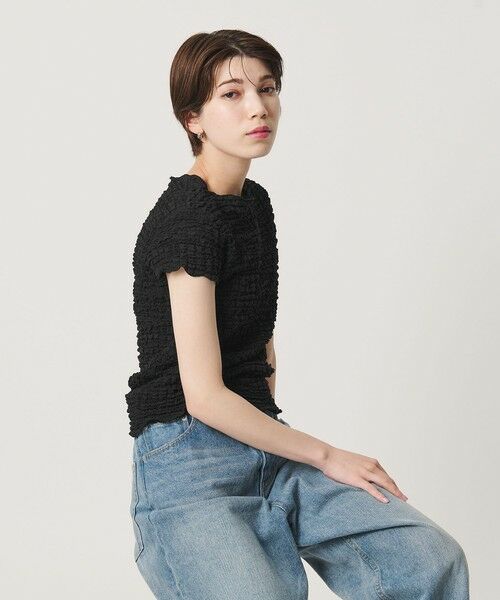 BEAUTY&YOUTH UNITED ARROWS / ビューティー&ユース ユナイテッドアローズ カットソー | 【WEB限定】シュリンクレース プルオーバー | 詳細11