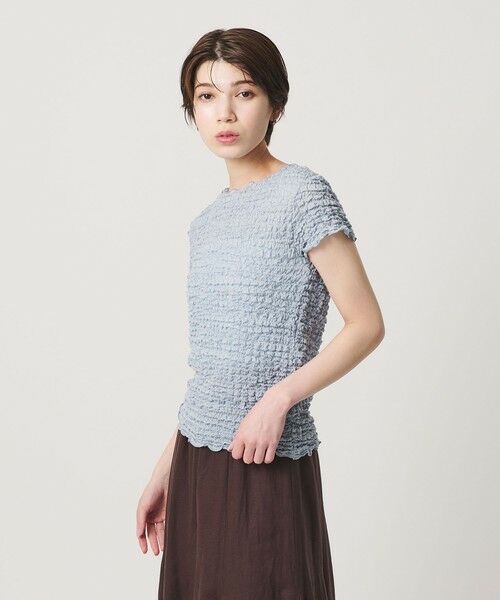 BEAUTY&YOUTH UNITED ARROWS / ビューティー&ユース ユナイテッドアローズ カットソー | 【WEB限定】シュリンクレース プルオーバー | 詳細21