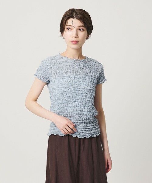 BEAUTY&YOUTH UNITED ARROWS / ビューティー&ユース ユナイテッドアローズ カットソー | 【WEB限定】シュリンクレース プルオーバー | 詳細22