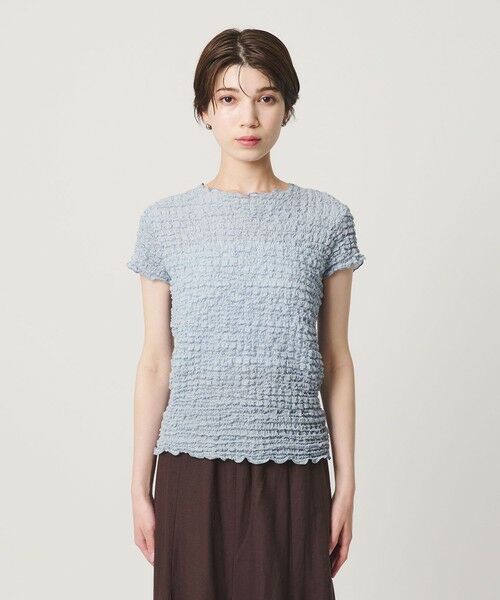 BEAUTY&YOUTH UNITED ARROWS / ビューティー&ユース ユナイテッドアローズ カットソー | 【WEB限定】シュリンクレース プルオーバー | 詳細25