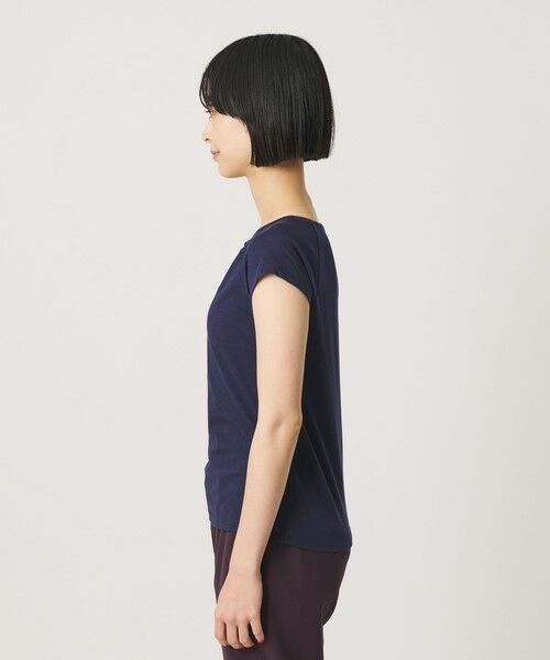 BEAUTY&YOUTH UNITED ARROWS / ビューティー&ユース ユナイテッドアローズ カットソー | ポリエステルコットン ヘンリーネックTシャツ | 詳細10