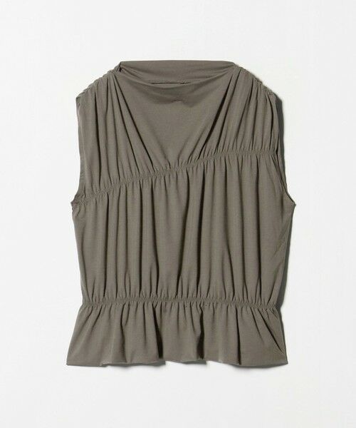 BEAUTY&YOUTH UNITED ARROWS / ビューティー&ユース ユナイテッドアローズ カットソー | 【WEB限定 Wardrobe DAILY MINIMAL】シャーリング ノースリーブトップス | 詳細13