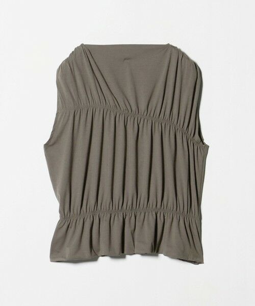 BEAUTY&YOUTH UNITED ARROWS / ビューティー&ユース ユナイテッドアローズ カットソー | 【WEB限定 Wardrobe DAILY MINIMAL】シャーリング ノースリーブトップス | 詳細14