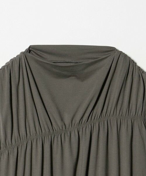 BEAUTY&YOUTH UNITED ARROWS / ビューティー&ユース ユナイテッドアローズ カットソー | 【WEB限定 Wardrobe DAILY MINIMAL】シャーリング ノースリーブトップス | 詳細4