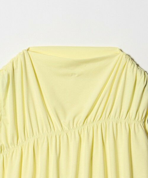 BEAUTY&YOUTH UNITED ARROWS / ビューティー&ユース ユナイテッドアローズ カットソー | 【WEB限定 Wardrobe DAILY MINIMAL】シャーリング ノースリーブトップス | 詳細8