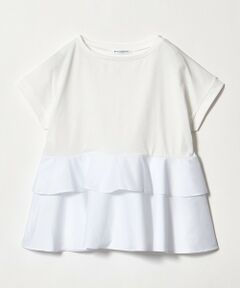 BEAUTY&YOUTH UNITED ARROWS / ビューティー&ユース ユナイテッドアローズ カットソー | 【WEB限定】ペプラム ショートスリーブプルオーバー