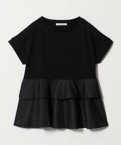 BEAUTY&YOUTH UNITED ARROWS / ビューティー&ユース ユナイテッドアローズ カットソー | 【WEB限定】ペプラム ショートスリーブプルオーバー
