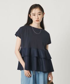 BEAUTY&YOUTH UNITED ARROWS / ビューティー&ユース ユナイテッドアローズ カットソー | 【WEB限定】ペプラム ショートスリーブプルオーバー