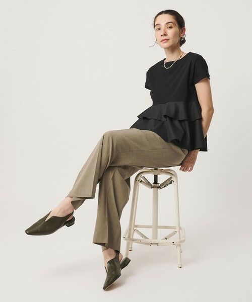 BEAUTY&YOUTH UNITED ARROWS / ビューティー&ユース ユナイテッドアローズ カットソー | 【WEB限定】ペプラム ショートスリーブプルオーバー | 詳細9