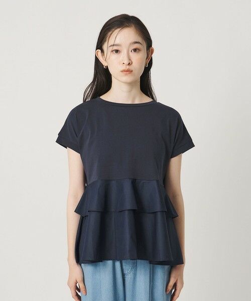 BEAUTY&YOUTH UNITED ARROWS / ビューティー&ユース ユナイテッドアローズ カットソー | 【WEB限定】ペプラム ショートスリーブプルオーバー | 詳細9