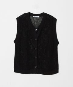 BEAUTY&YOUTH UNITED ARROWS / ビューティー&ユース ユナイテッドアローズ ベスト | フロントボタン ノースリーブニット プルオーバー