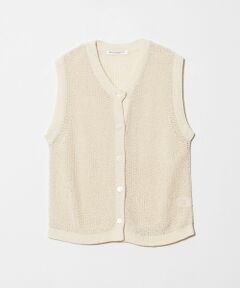 BEAUTY&YOUTH UNITED ARROWS / ビューティー&ユース ユナイテッドアローズ ベスト | フロントボタン ノースリーブニット プルオーバー