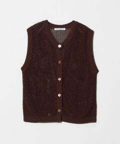 BEAUTY&YOUTH UNITED ARROWS / ビューティー&ユース ユナイテッドアローズ ベスト | フロントボタン ノースリーブニット プルオーバー