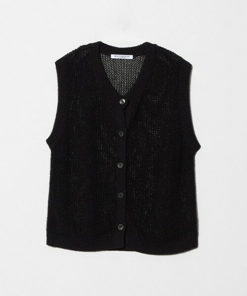 BEAUTY&YOUTH UNITED ARROWS / ビューティー&ユース ユナイテッドアローズ ベスト | フロントボタン ノースリーブニット プルオーバー | 詳細4