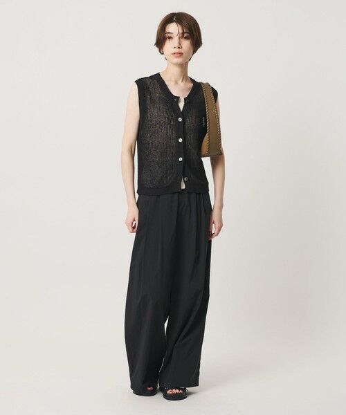 BEAUTY&YOUTH UNITED ARROWS / ビューティー&ユース ユナイテッドアローズ ベスト | フロントボタン ノースリーブニット プルオーバー | 詳細2