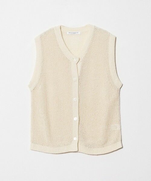 BEAUTY&YOUTH UNITED ARROWS / ビューティー&ユース ユナイテッドアローズ ベスト | フロントボタン ノースリーブニット プルオーバー | 詳細10