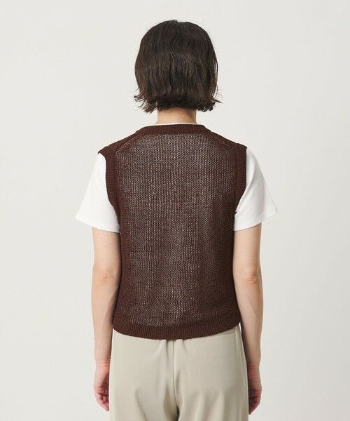 BEAUTY&YOUTH UNITED ARROWS / ビューティー&ユース ユナイテッドアローズ ベスト | フロントボタン ノースリーブニット プルオーバー | 詳細19