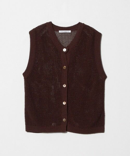 BEAUTY&YOUTH UNITED ARROWS / ビューティー&ユース ユナイテッドアローズ ベスト | フロントボタン ノースリーブニット プルオーバー | 詳細20