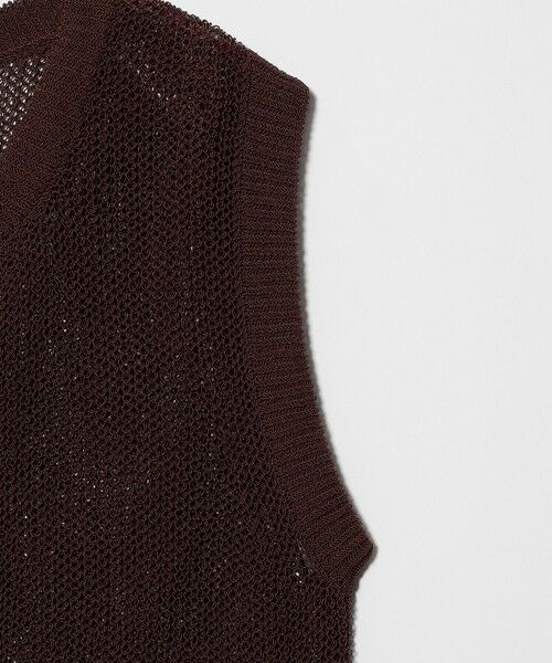 BEAUTY&YOUTH UNITED ARROWS / ビューティー&ユース ユナイテッドアローズ ベスト | フロントボタン ノースリーブニット プルオーバー | 詳細23