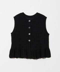 BEAUTY&YOUTH UNITED ARROWS / ビューティー&ユース ユナイテッドアローズ ベスト | コットン ペプラム 2WAY ベスト ウォッシャブル