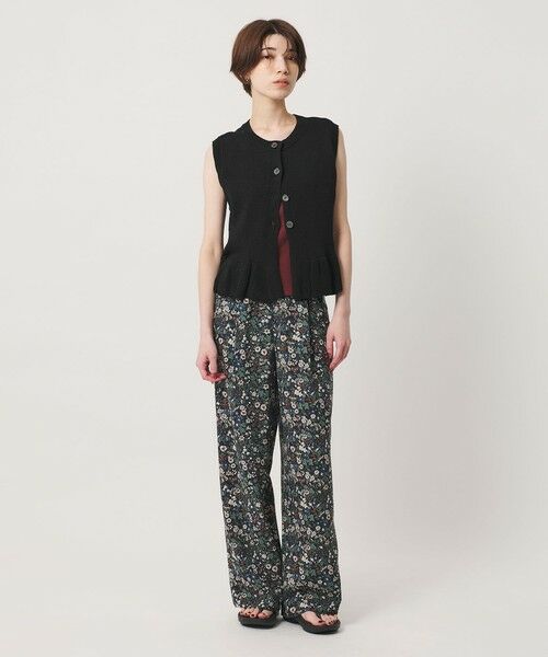 BEAUTY&YOUTH UNITED ARROWS / ビューティー&ユース ユナイテッドアローズ ベスト | コットン ペプラム 2WAY ベスト ウォッシャブル | 詳細3