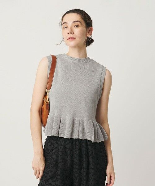 BEAUTY&YOUTH UNITED ARROWS / ビューティー&ユース ユナイテッドアローズ ベスト | コットン ペプラム 2WAY ベスト ウォッシャブル | 詳細7