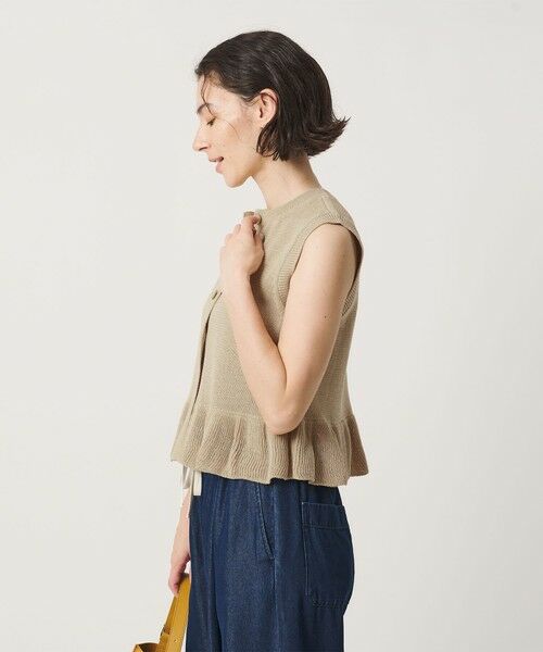 BEAUTY&YOUTH UNITED ARROWS / ビューティー&ユース ユナイテッドアローズ ベスト | コットン ペプラム 2WAY ベスト ウォッシャブル | 詳細13