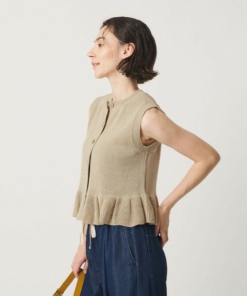 BEAUTY&YOUTH UNITED ARROWS / ビューティー&ユース ユナイテッドアローズ ベスト | コットン ペプラム 2WAY ベスト ウォッシャブル | 詳細14