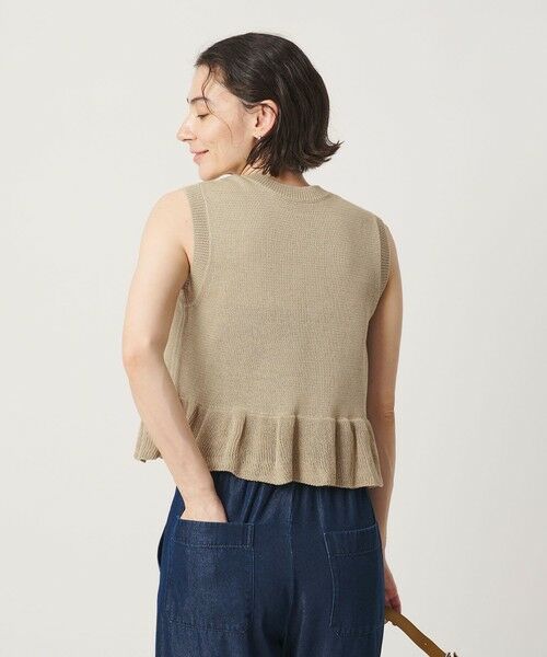 BEAUTY&YOUTH UNITED ARROWS / ビューティー&ユース ユナイテッドアローズ ベスト | コットン ペプラム 2WAY ベスト ウォッシャブル | 詳細15
