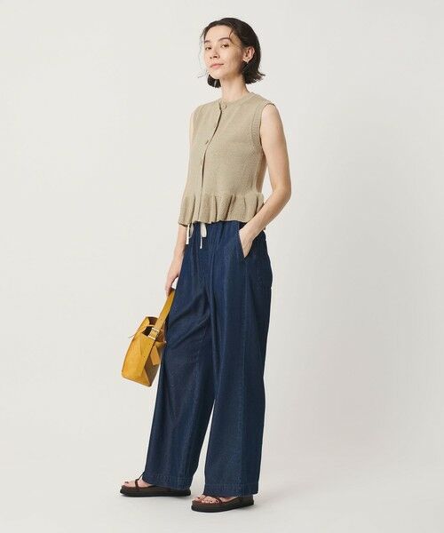 BEAUTY&YOUTH UNITED ARROWS / ビューティー&ユース ユナイテッドアローズ ベスト | コットン ペプラム 2WAY ベスト ウォッシャブル | 詳細16