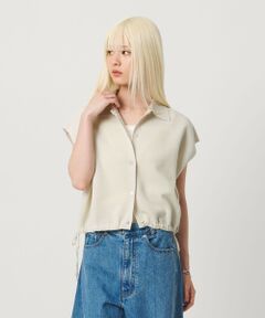 BEAUTY&YOUTH UNITED ARROWS / ビューティー&ユース ユナイテッドアローズ ニット・セーター | ヘムドローストリング シャツカーディガン ウォッシャブル