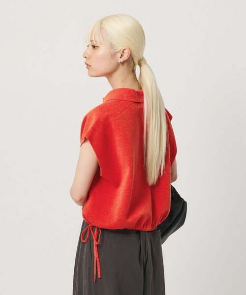 BEAUTY&YOUTH UNITED ARROWS / ビューティー&ユース ユナイテッドアローズ ニット・セーター | ヘムドローストリング シャツカーディガン ウォッシャブル | 詳細10
