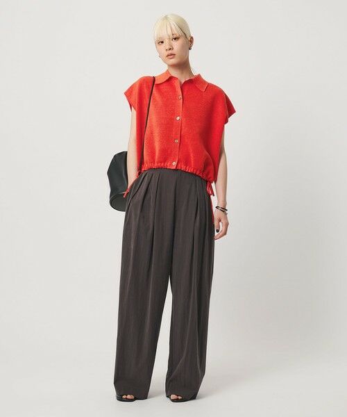 BEAUTY&YOUTH UNITED ARROWS / ビューティー&ユース ユナイテッドアローズ ニット・セーター | ヘムドローストリング シャツカーディガン ウォッシャブル | 詳細11