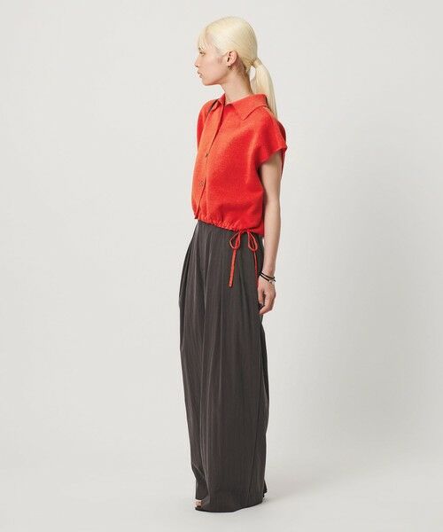 BEAUTY&YOUTH UNITED ARROWS / ビューティー&ユース ユナイテッドアローズ ニット・セーター | ヘムドローストリング シャツカーディガン ウォッシャブル | 詳細12