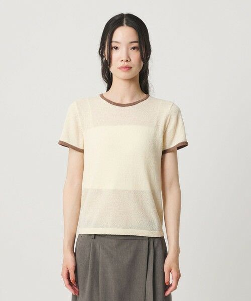 BEAUTY&YOUTH UNITED ARROWS / ビューティー&ユース ユナイテッドアローズ ニット・セーター | 【WEB限定】キャミソール＆ショートスリーブ ループニットプルオーバー ウォッシャブル | 詳細14
