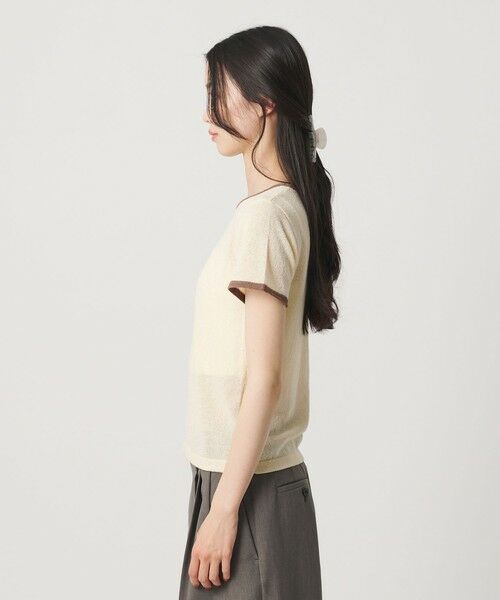 BEAUTY&YOUTH UNITED ARROWS / ビューティー&ユース ユナイテッドアローズ ニット・セーター | 【WEB限定】キャミソール＆ショートスリーブ ループニットプルオーバー ウォッシャブル | 詳細15