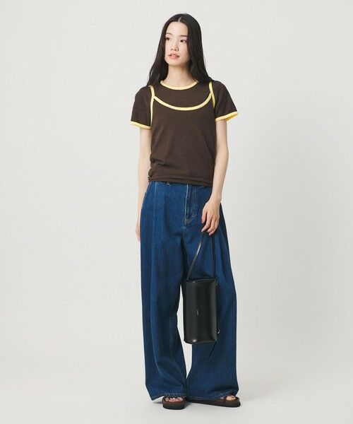 BEAUTY&YOUTH UNITED ARROWS / ビューティー&ユース ユナイテッドアローズ ニット・セーター | 【WEB限定】キャミソール＆ショートスリーブ ループニットプルオーバー ウォッシャブル | 詳細19