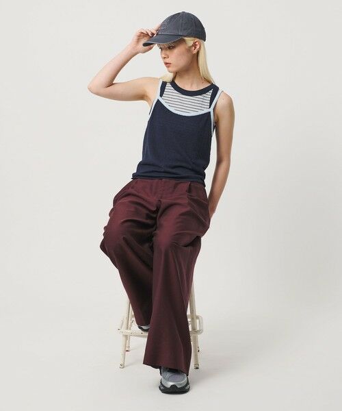 BEAUTY&YOUTH UNITED ARROWS / ビューティー&ユース ユナイテッドアローズ ニット・セーター | 【WEB限定】キャミソール＆ショートスリーブ ループニットプルオーバー ウォッシャブル | 詳細30
