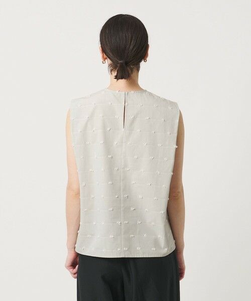 BEAUTY&YOUTH UNITED ARROWS / ビューティー&ユース ユナイテッドアローズ シャツ・ブラウス | ドット ジャガード ノースリーブブラウス ウォッシャブル | 詳細20