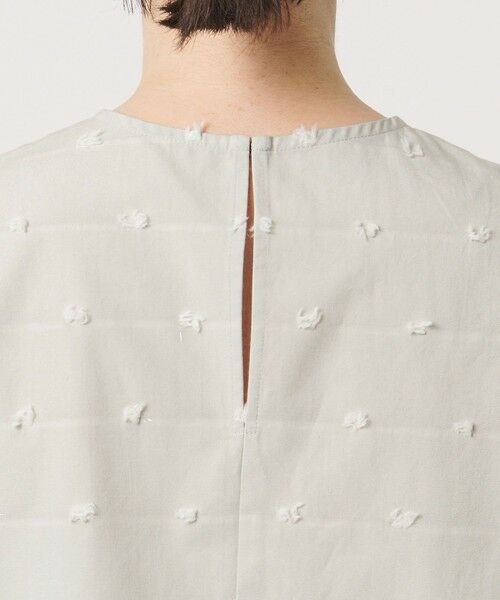 BEAUTY&YOUTH UNITED ARROWS / ビューティー&ユース ユナイテッドアローズ シャツ・ブラウス | ドット ジャガード ノースリーブブラウス ウォッシャブル | 詳細22