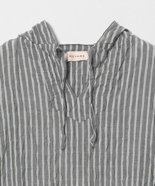 BEAUTY&YOUTH UNITED ARROWS / ビューティー&ユース ユナイテッドアローズ パーカー | ＜MEYAME＞ストライプ ライト パーカー | 詳細2