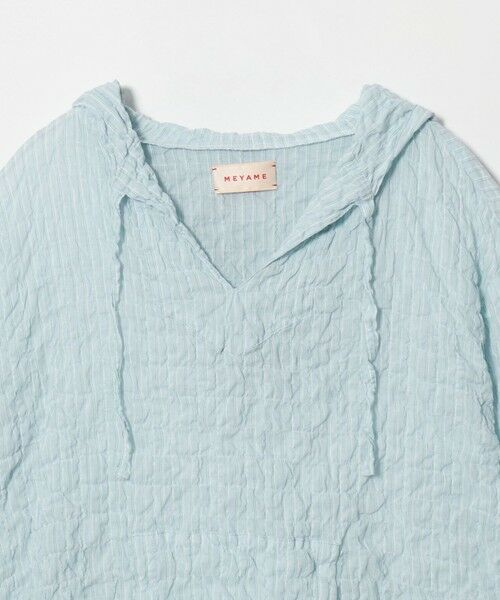 BEAUTY&YOUTH UNITED ARROWS / ビューティー&ユース ユナイテッドアローズ パーカー | ＜MEYAME＞ストライプ ライト パーカー | 詳細9