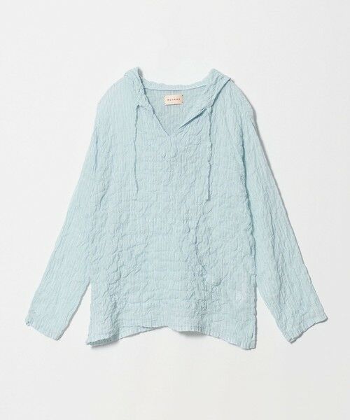 BEAUTY&YOUTH UNITED ARROWS / ビューティー&ユース ユナイテッドアローズ パーカー | ＜MEYAME＞ストライプ ライト パーカー（LT.BLUE）