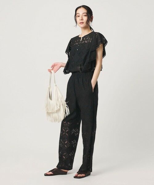 BEAUTY&YOUTH UNITED ARROWS / ビューティー&ユース ユナイテッドアローズ シャツ・ブラウス | 【WEB限定 Wardrobe DAILY MINIMAL】レース 2WAYブラウス ウォッシャブル | 詳細12