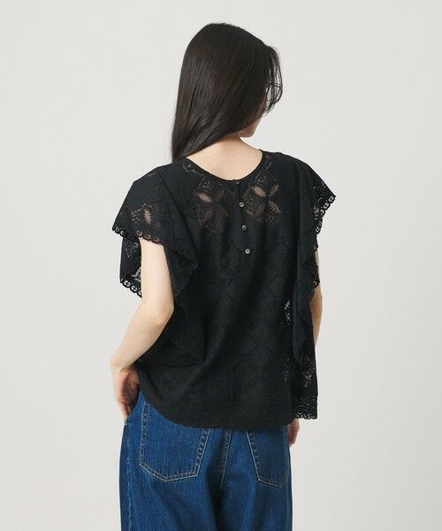 BEAUTY&YOUTH UNITED ARROWS / ビューティー&ユース ユナイテッドアローズ シャツ・ブラウス | 【WEB限定 Wardrobe DAILY MINIMAL】レース 2WAYブラウス ウォッシャブル | 詳細14