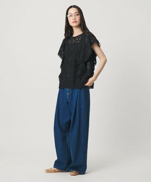 BEAUTY&YOUTH UNITED ARROWS / ビューティー&ユース ユナイテッドアローズ シャツ・ブラウス | 【WEB限定 Wardrobe DAILY MINIMAL】レース 2WAYブラウス ウォッシャブル | 詳細15
