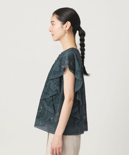 BEAUTY&YOUTH UNITED ARROWS / ビューティー&ユース ユナイテッドアローズ シャツ・ブラウス | 【WEB限定 Wardrobe DAILY MINIMAL】レース 2WAYブラウス ウォッシャブル | 詳細20