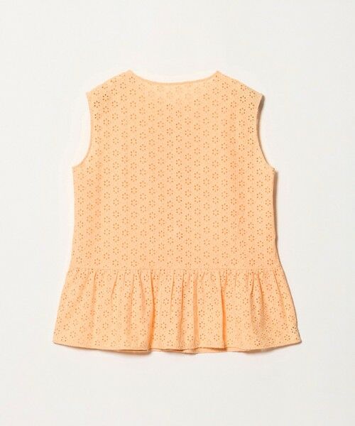 BEAUTY&YOUTH UNITED ARROWS / ビューティー&ユース ユナイテッドアローズ シャツ・ブラウス | エンブロイダリー ペプラム ノースリーブ チュニック ウォッシャブル | 詳細20